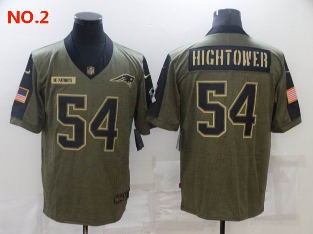 Men's New England Patriots #54 Dont'a Hightower Jersey NO.2;